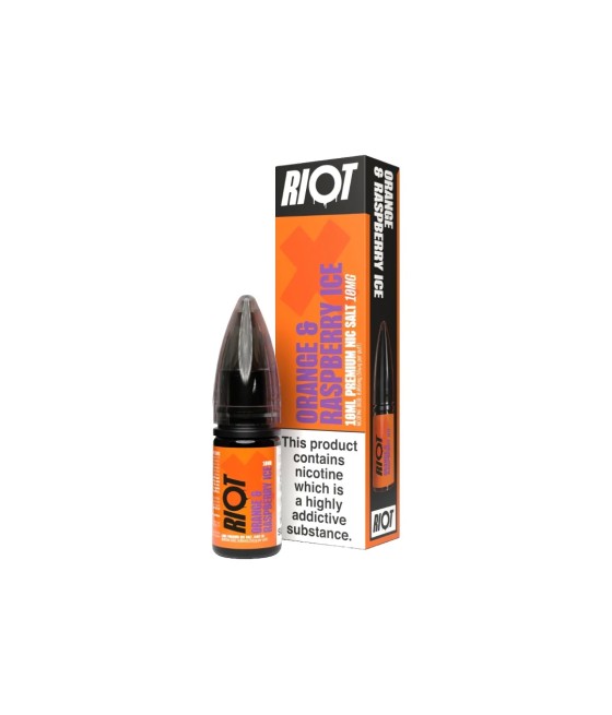 10mg RIOT X 10ml Nic Salts by Riot Squad (50VG/50PG)
