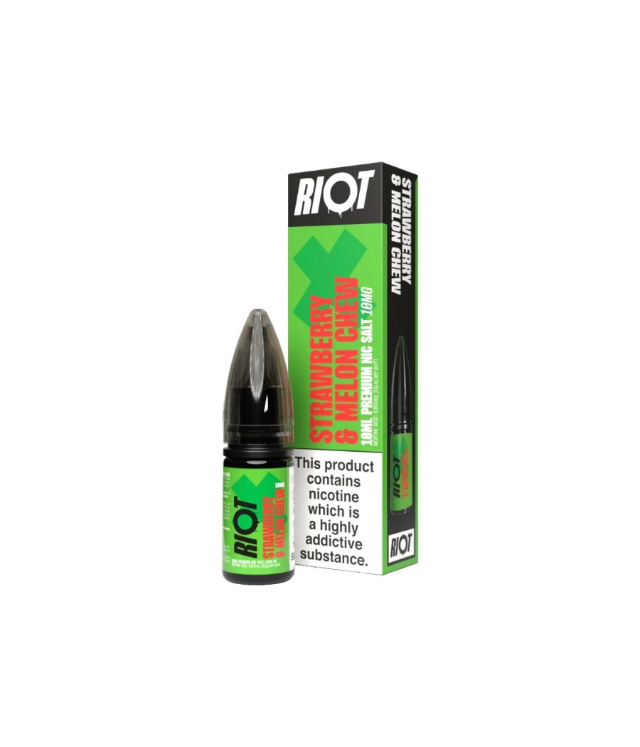 10mg RIOT X 10ml Nic Salts by Riot Squad (50VG/50PG)