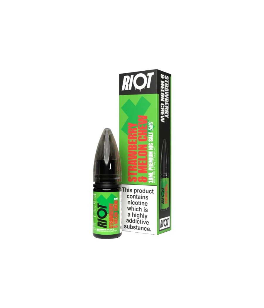 5mg RIOT X 10ml Nic Salts by Riot Squad (50VG/50PG)