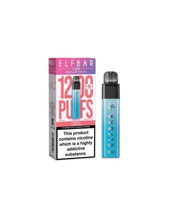 20mg ELF Bar 1200 Multi Edition Prefilled Pod Kit 1200 Puffs
