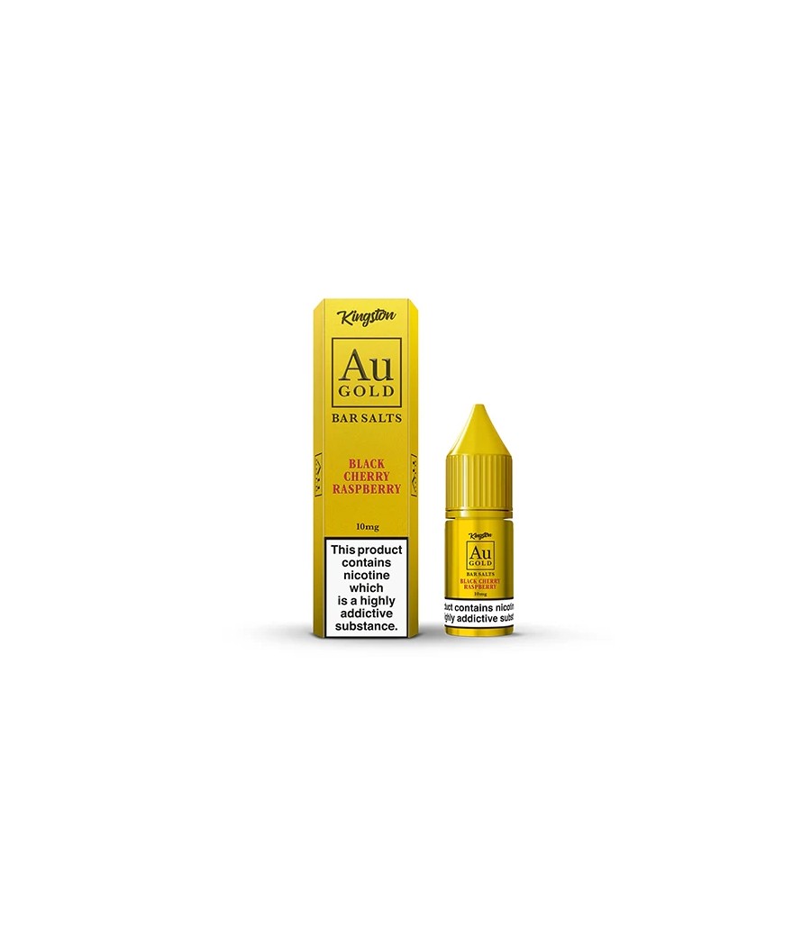 10mg AU Gold By Kingston Nic Salt 10ml (60VG/40PG)