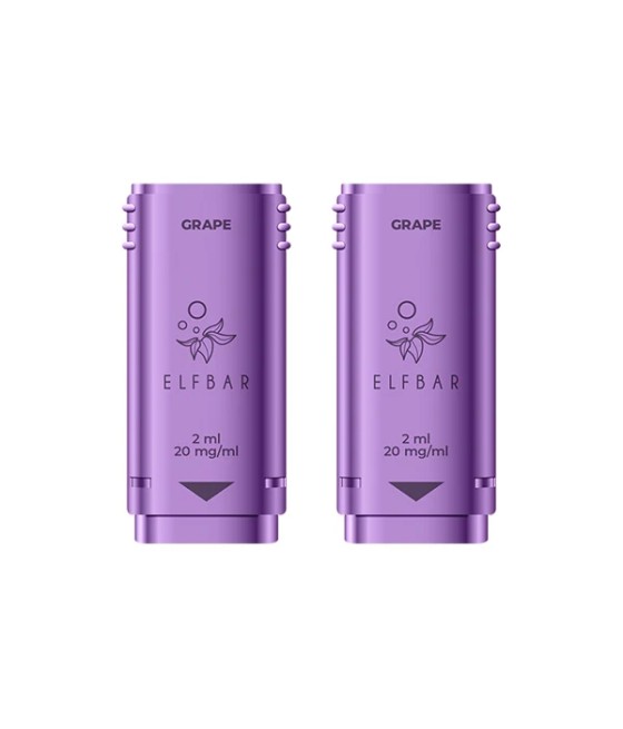 20mg ELF Bar 1200 Prefilled Replacement Pods 1200 Puffs - 2 Pcs