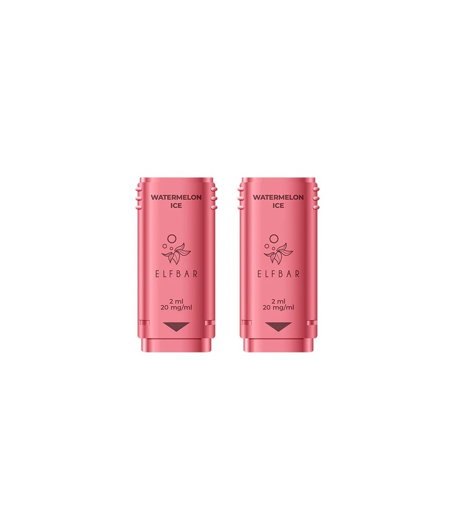 20mg ELF Bar 1200 Prefilled Replacement Pods 1200 Puffs - 2 Pcs