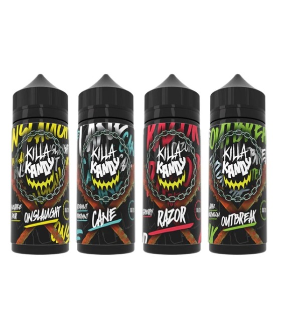 Killa Kandy 100ml Shortfill 0mg (80VG/20PG)