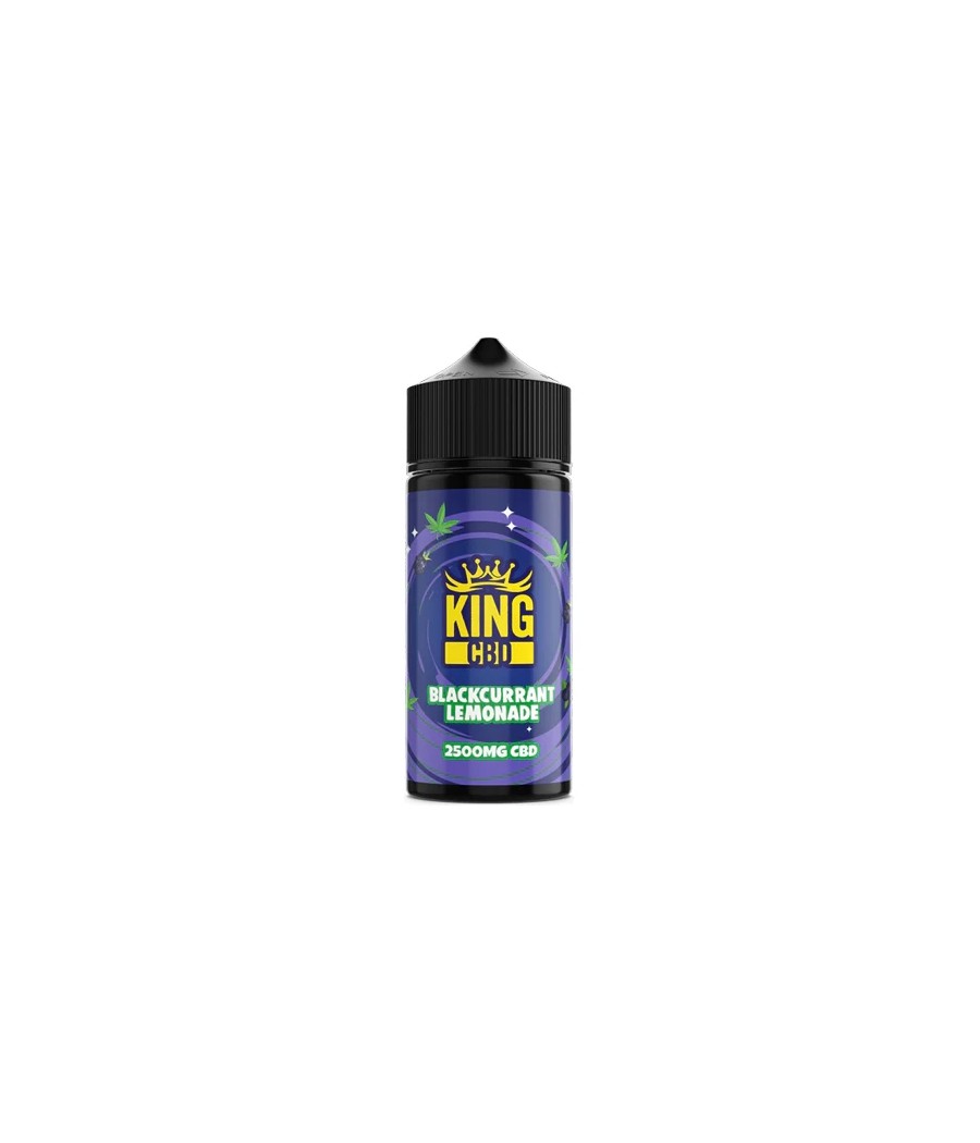 King CBD 2500mg CBD E-liquid 120ml (BUY 1 GET 1 FREE)