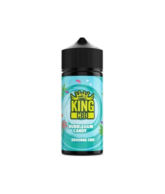 King CBD 2500mg CBD E-liquid 120ml (BUY 1 GET 1 FREE)