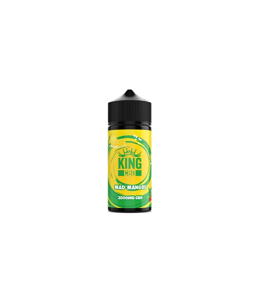 King CBD 2500mg CBD E-liquid 120ml (BUY 1 GET 1 FREE)