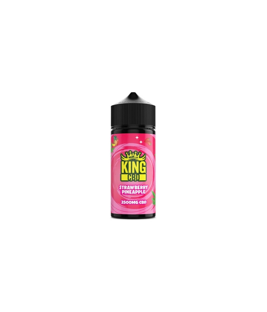 King CBD 2500mg CBD E-liquid 120ml (BUY 1 GET 1 FREE)
