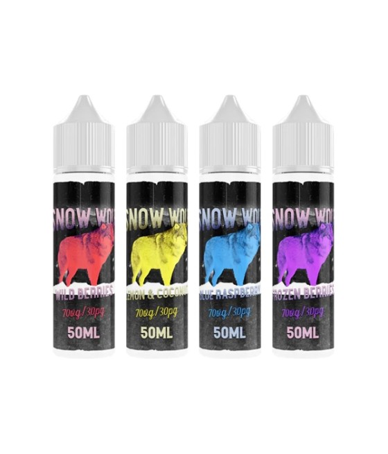 Snow Wolf 50ml Shortfill 0mg (70VG/30PG)