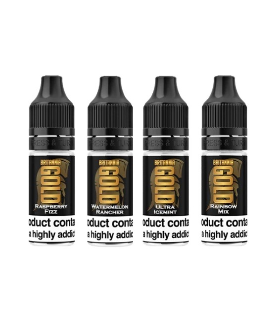 Britannia Gold 6mg 10ml E-Liquids (40VG/60PG)