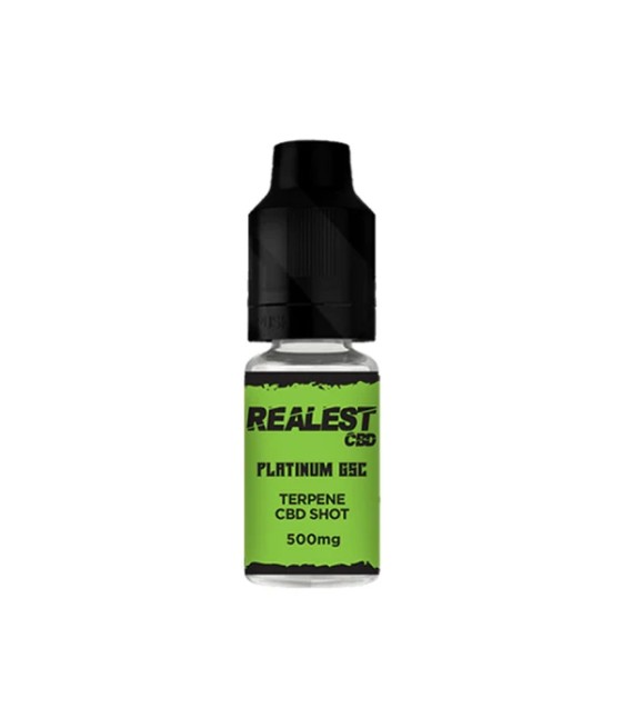 Realest CBD 500mg Terpene Infused CBD Booster Shot 10ml (BUY 1 GET 1 FREE)