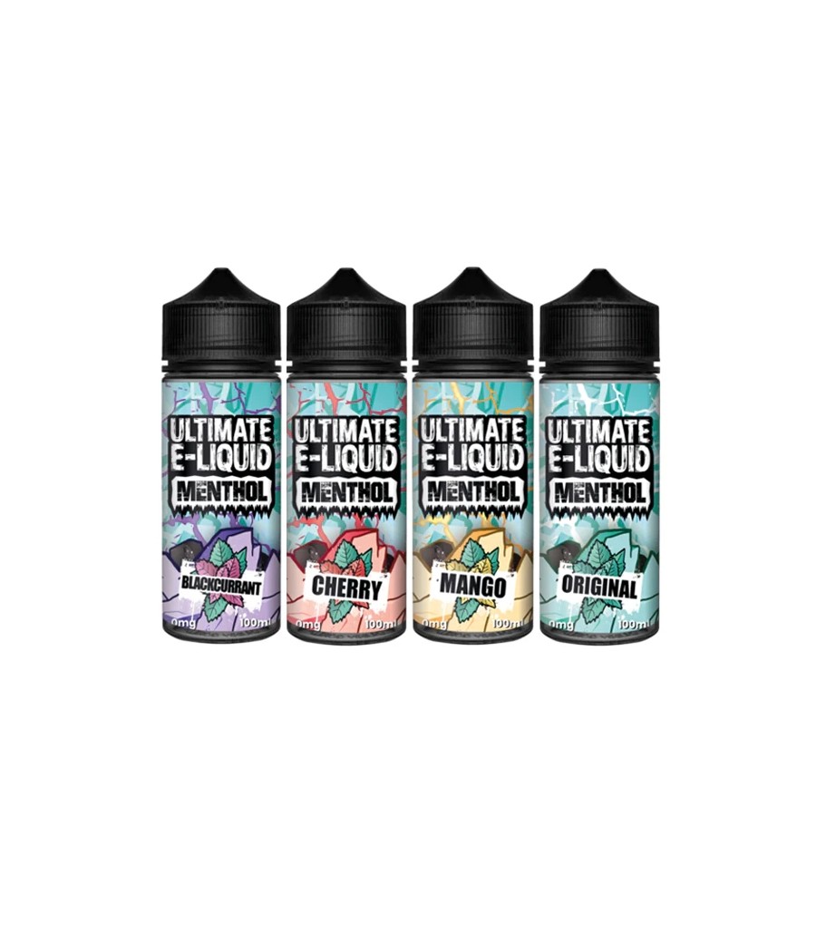 Ultimate E-liquid Menthol by Ultimate Puff 100ml Shortfill 0mg (70VG/30PG)