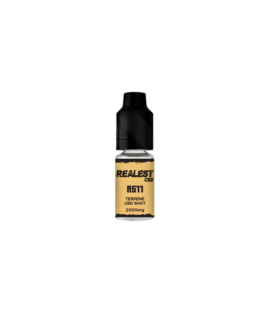 Realest CBD 2000mg Terpene Infused CBD Booster Shot 10ml (BUY 1 GET 1 FREE)