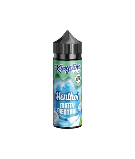 Kingston Menthol 120ml Shortfill 0mg (50VG/50PG)