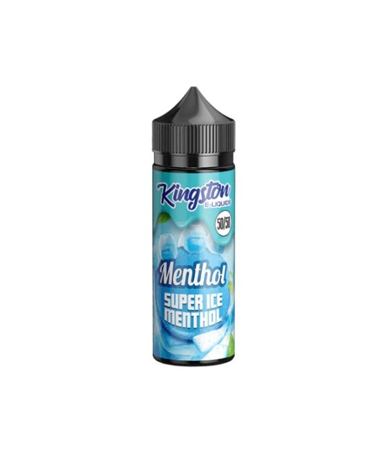 Kingston Menthol 120ml Shortfill 0mg (50VG/50PG)