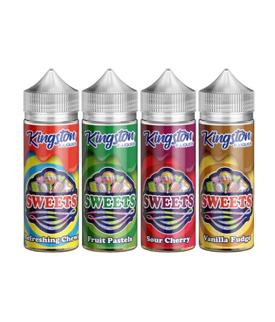 Kingston Sweets 120ml Shortfill 0mg (70VG/30PG)
