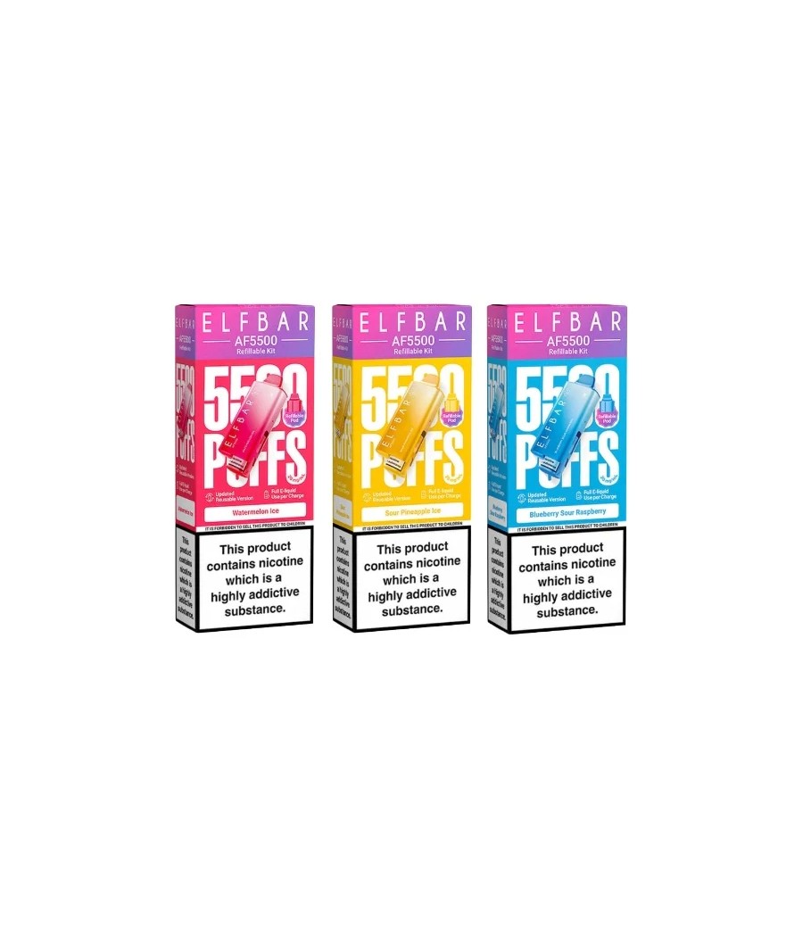 Elf Bar AF5500 Prefilled Pod Vape Kit