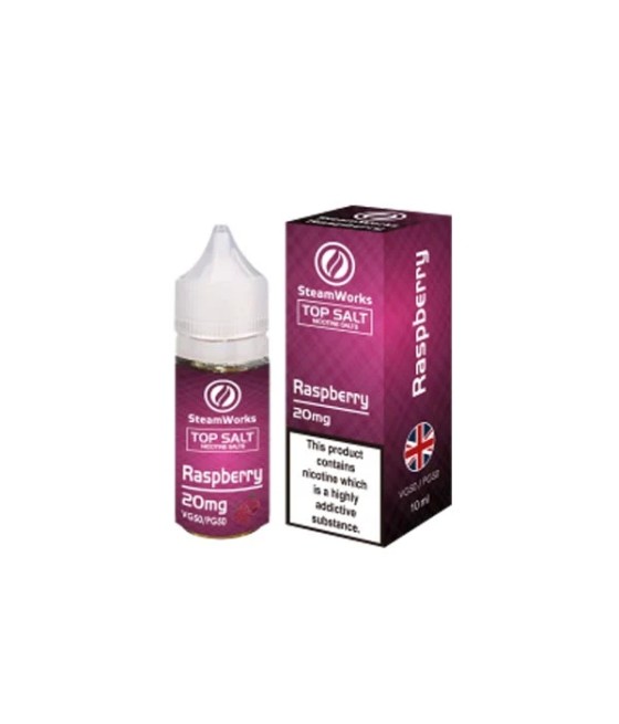 10mg Top Salt Fruit Flavour Nic Salts by A-Steam 10ml (50VG/50PG)