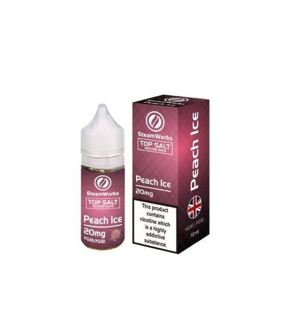 10mg Top Salt Fruit Flavour Nic Salts by A-Steam 10ml (50VG/50PG)