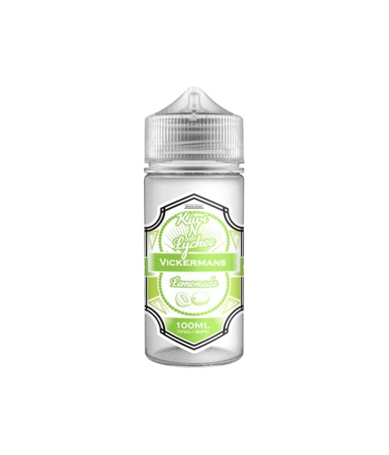 Vickermans Lemonade 100ml Shortfill 0mg (70VG/30PG)