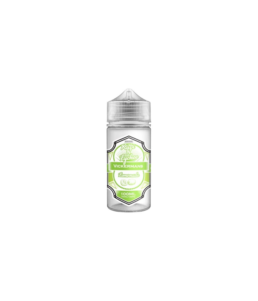 Vickermans Lemonade 100ml Shortfill 0mg (70VG/30PG)