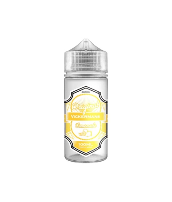 Vickermans Lemonade 100ml Shortfill 0mg (70VG/30PG)