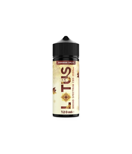 Lotus Leaf CBD 2500mg CBD Broad-Spectrum E-liquid 100ml (70VG/30PG)
