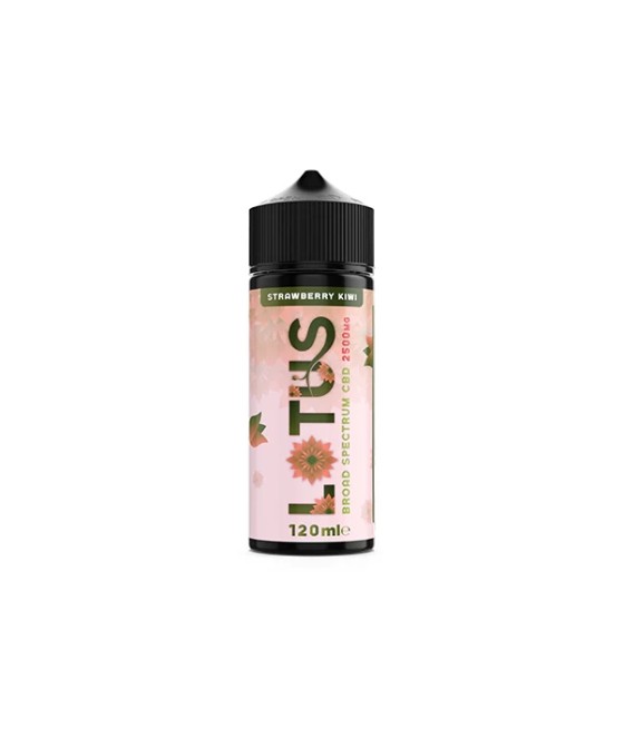 Lotus Leaf CBD 2500mg CBD Broad-Spectrum E-liquid 100ml (70VG/30PG)