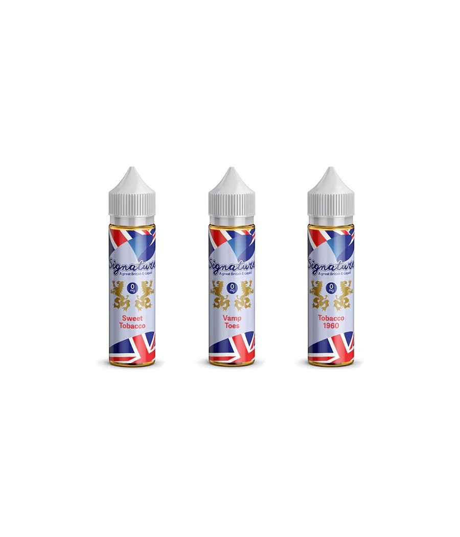 Signature Vapours 50ml E-liquid 0mg (50VG/50PG)