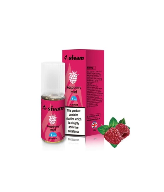 A-Steam Fruit Flavours 6MG 10ML (50VG/50PG)