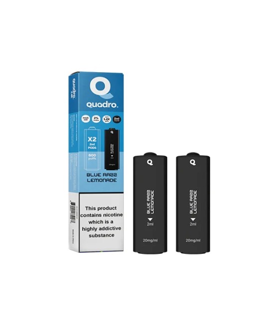 20mg Quadro 2.4k Replacement Pods - 2ml
