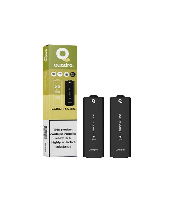 20mg Quadro 2.4k Replacement Pods - 2ml