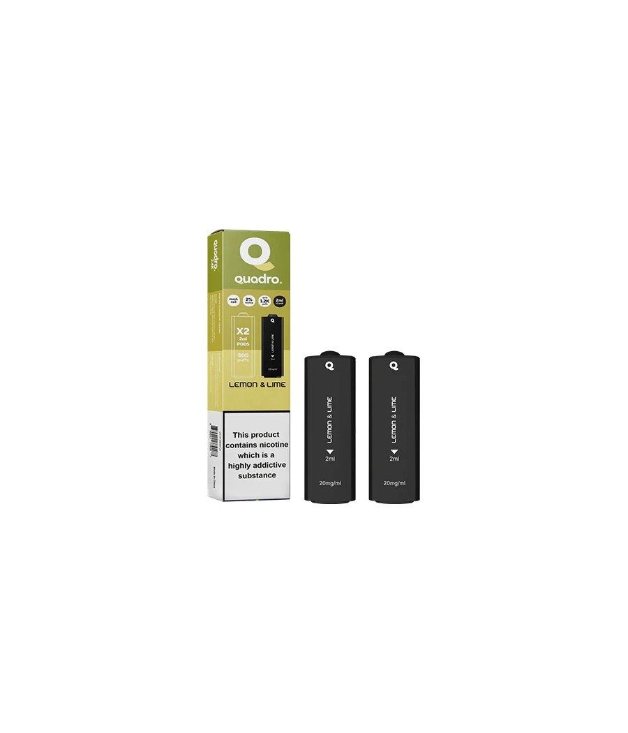 20mg Quadro 2.4k Replacement Pods - 2ml