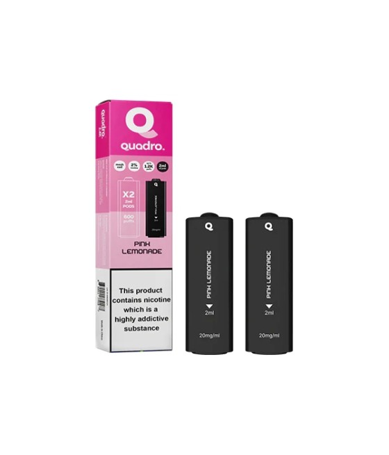20mg Quadro 2.4k Replacement Pods - 2ml
