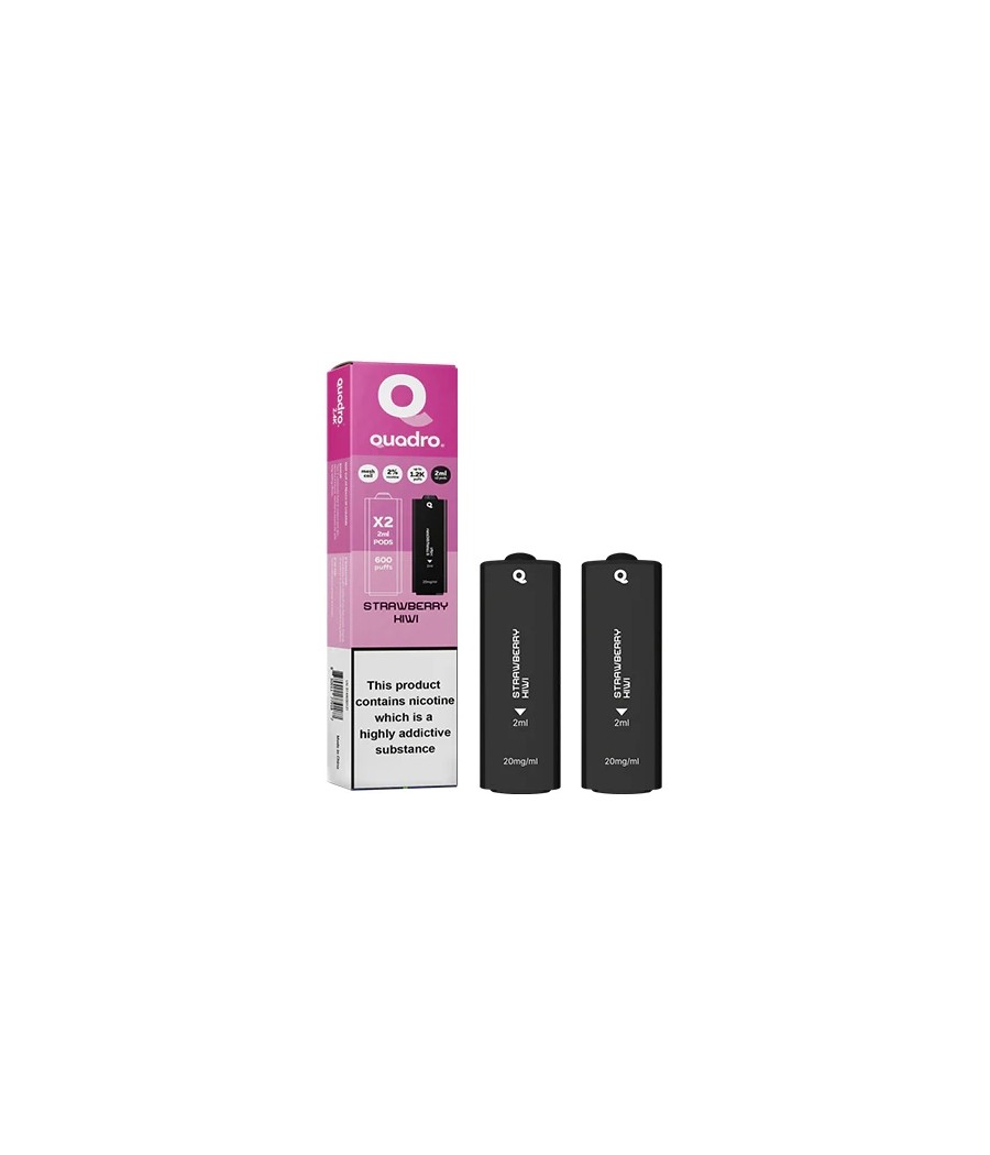 20mg Quadro 2.4k Replacement Pods - 2ml