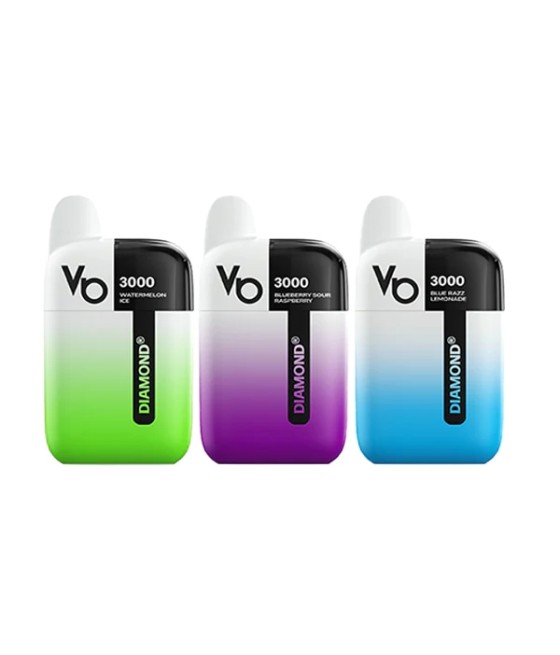 20mg Vapes Bar Diamond 3000 Pod Vape Kit 3000 Puffs