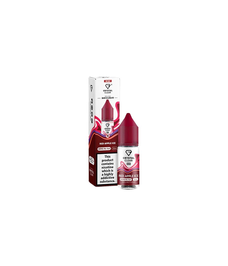 10mg Crystal Clear Bar Salt 10ml (50VG/50PG)