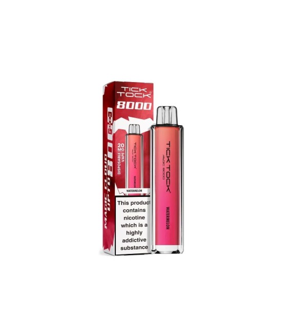20mg Tick Tock Magic 8000 Prefilled Pod Kit 8000 Puffs