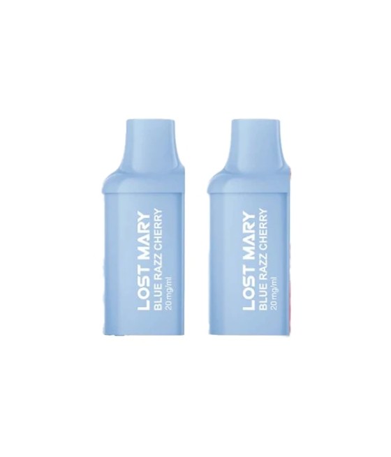 20mg Lost Mary BM600 Prefilled Replacement Pods 1200 Puffs - 2 Pcs