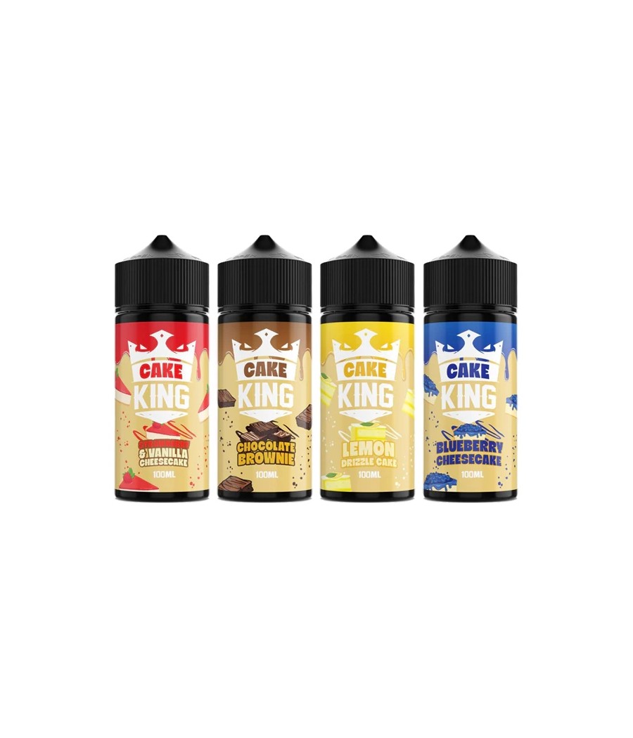 Cake King 100ml Shortfill 0mg (70VG/30PG)