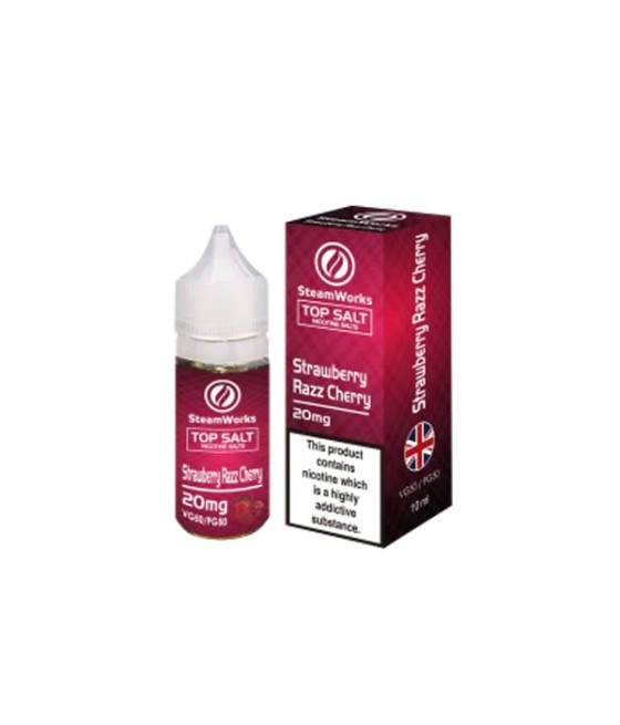 20mg Top Salt Fruit Flavour Nic Salts by A-Steam 10ml (50VG/50PG)