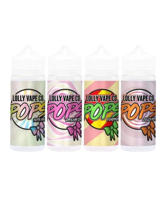 Lolly Vape Co Pops 100ml Shortfill 0mg (80VG/20PG)