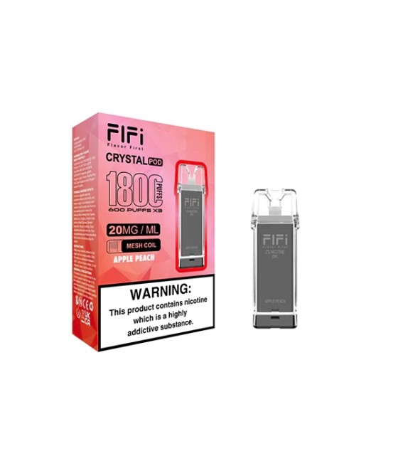 FLFI Crystal Replacement Pods 1800 Puffs 2ml