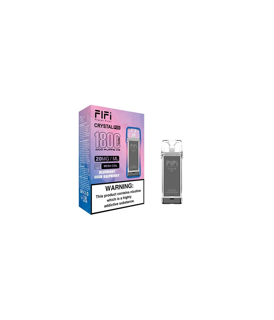 FLFI Crystal Replacement Pods 1800 Puffs 2ml