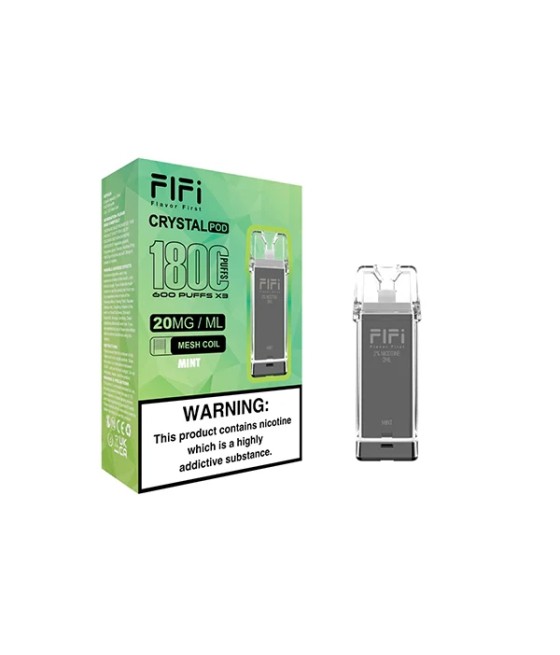 FLFI Crystal Replacement Pods 1800 Puffs 2ml