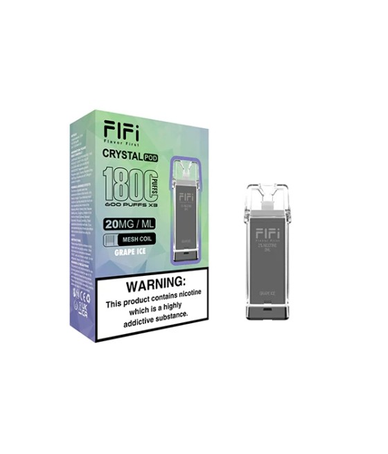 FLFI Crystal Replacement Pods 1800 Puffs 2ml