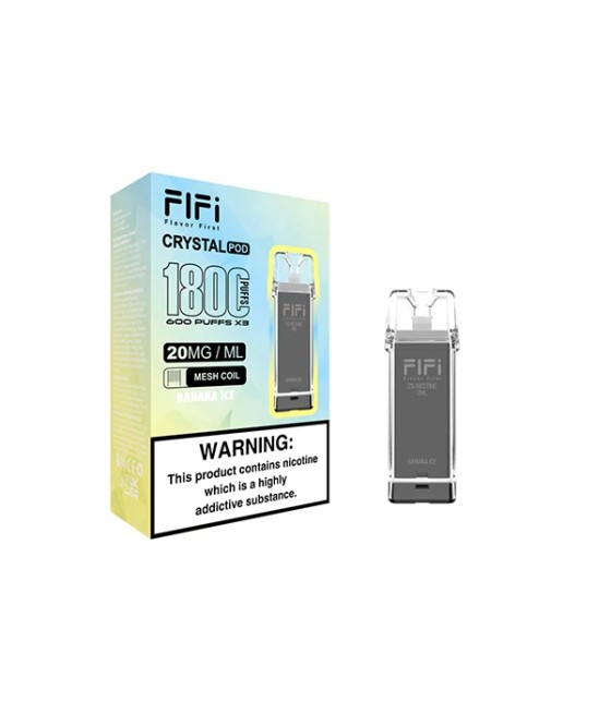 FLFI Crystal Replacement Pods 1800 Puffs 2ml