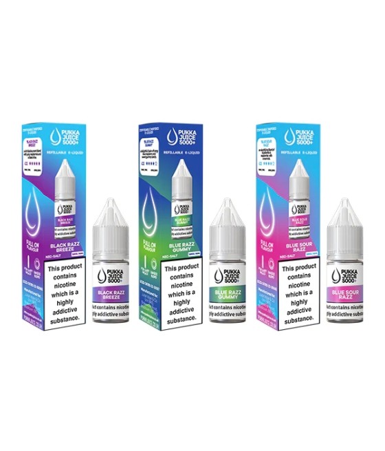 10mg Pukka Juice 5000+ 10ml Nic Salt (50VG/50PG)