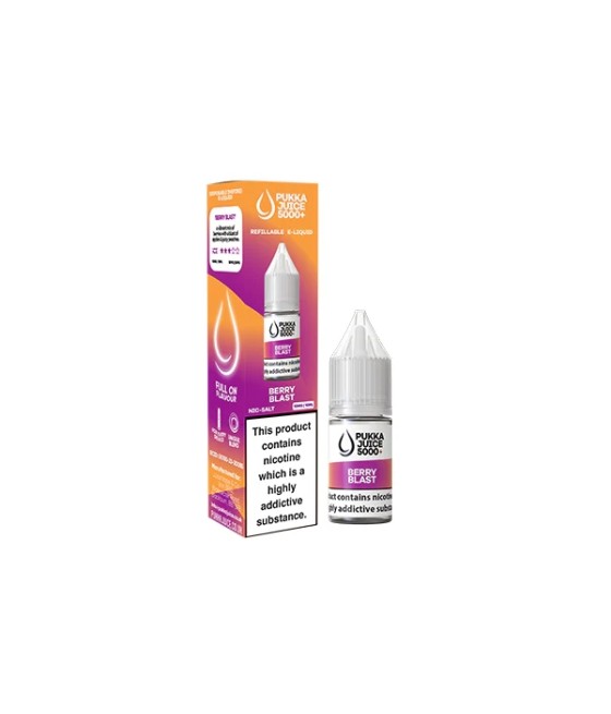 10mg Pukka Juice 5000+ 10ml Nic Salt (50VG/50PG)