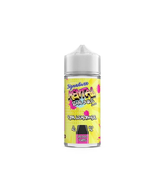 0mg Signature Mental Bar Juice 100ml Shortfill (50PG/50VG)